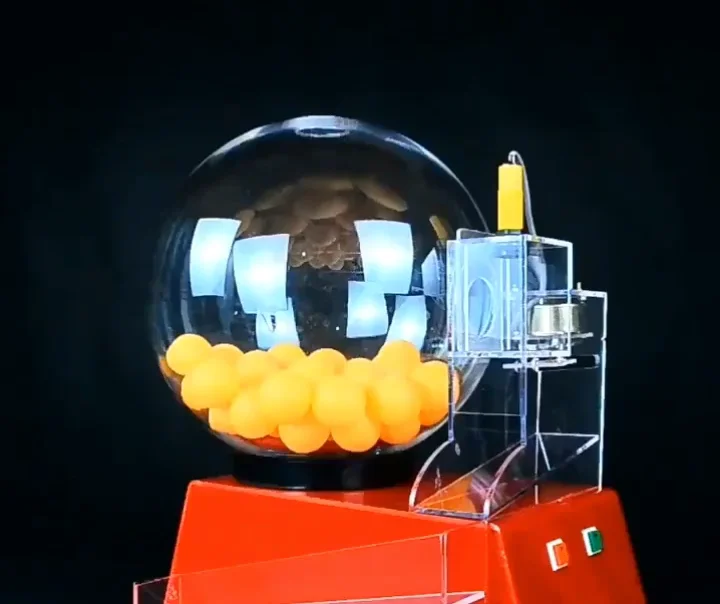 Lucky Dip-Machine de loterie acrylique électrique, automatique