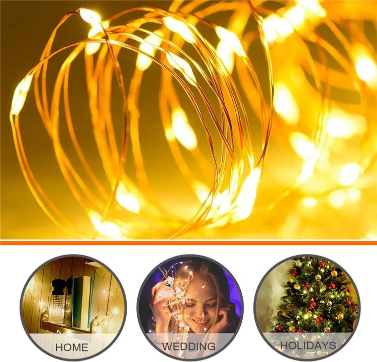 Multifunctional USB LED Strip Light With Remote Control For Garden Holiday Decoration