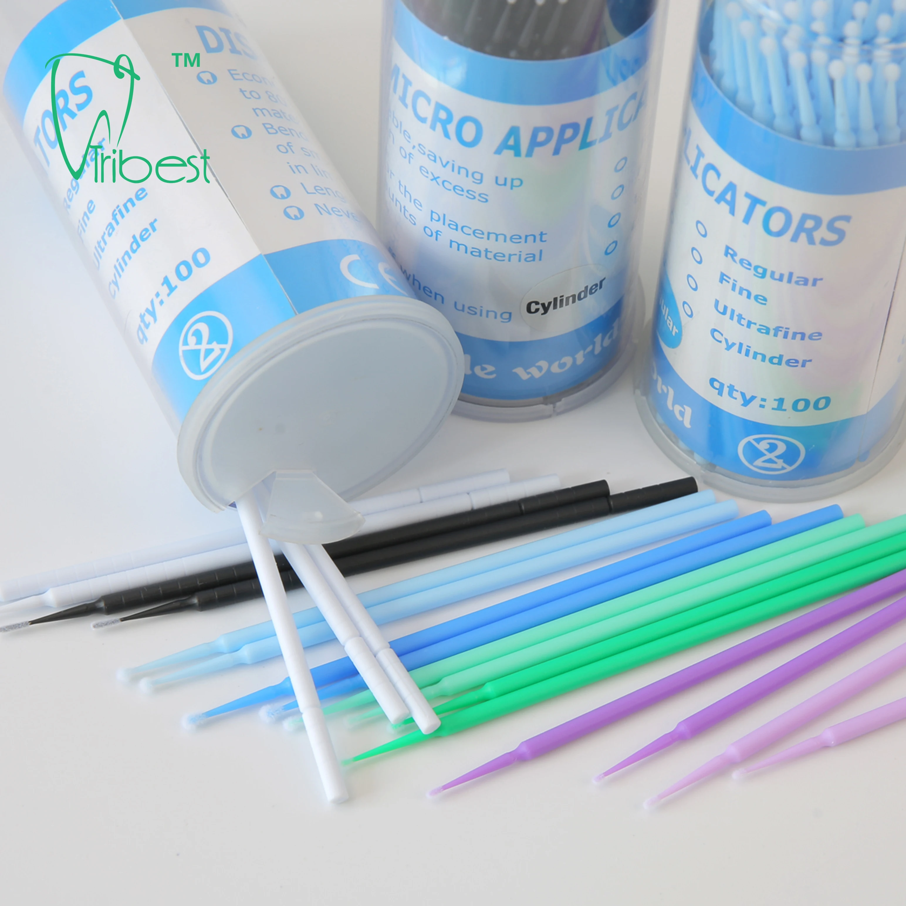 Tribest 100pcs/box Different Color Dental Patient Orthodontic Brackets Wax Brace Relief Wax