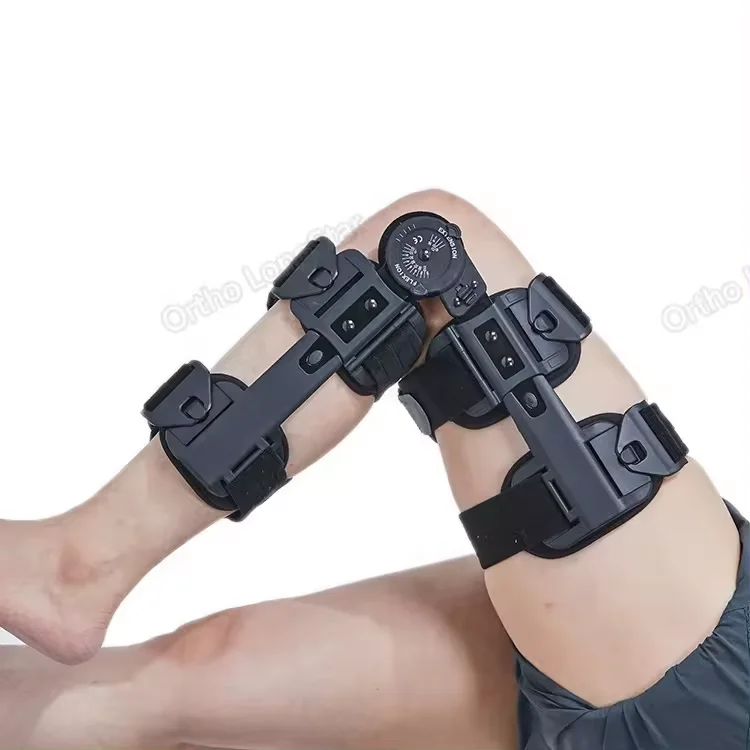 Flexible ROM Hinged Knee Brace with Protective Function Osteoarthritis Elbow  Knee Pads factory