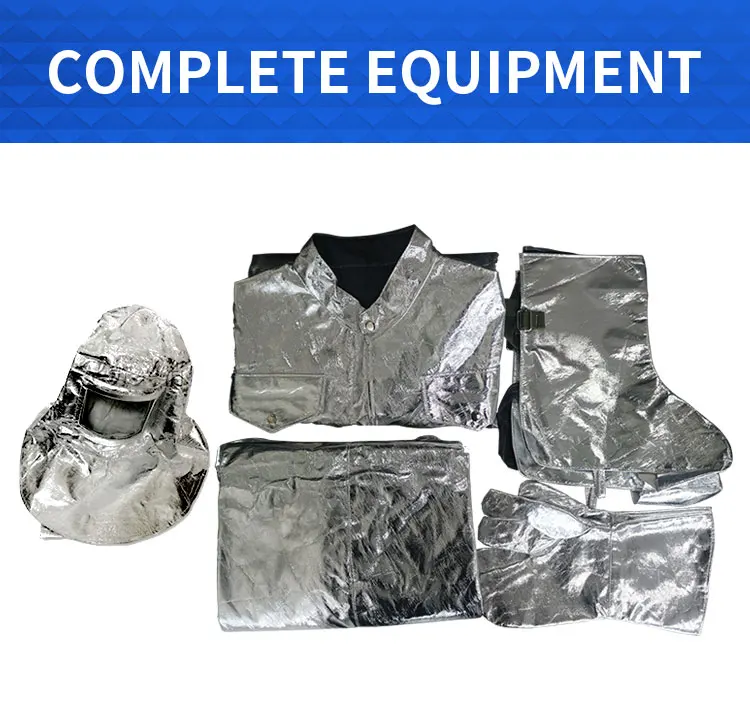 High Quality Manufacturer Fire Fighting Aluminum Fire Proximity Suit - KingCare | KingCare.net