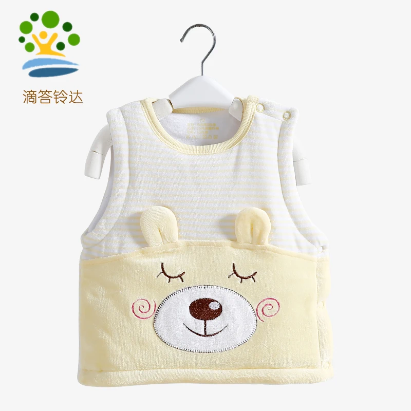 
Good Quality Christmas Child Winter Wholesale Custom Design Baby Cotton Warm Vest 
