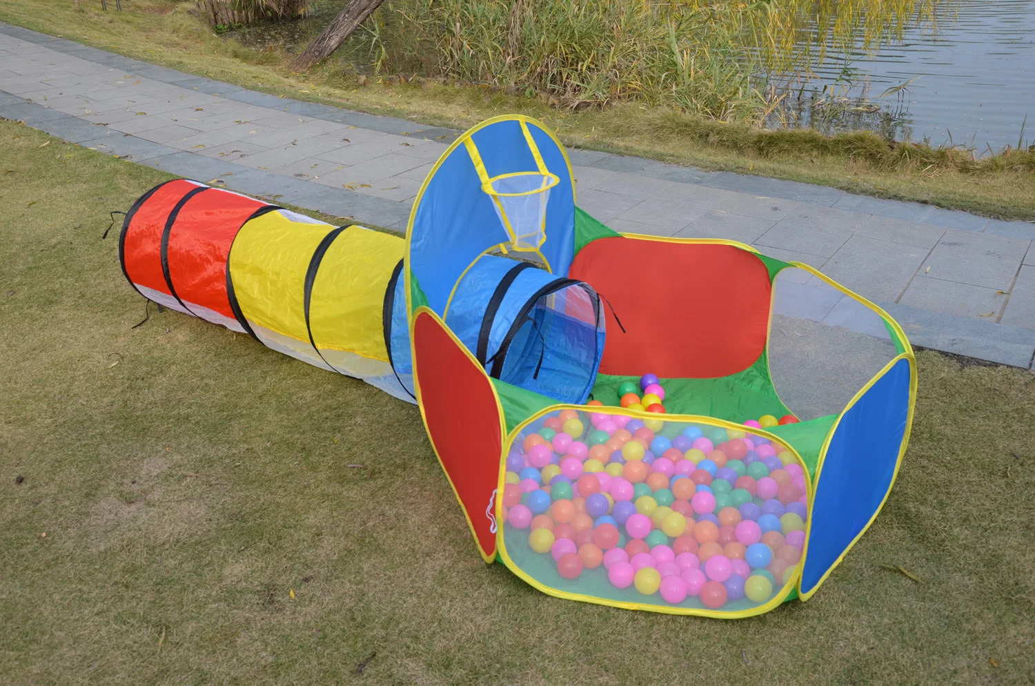 Kids Ball Pit Tents And TunnelsToddler Jungle Gym Play T