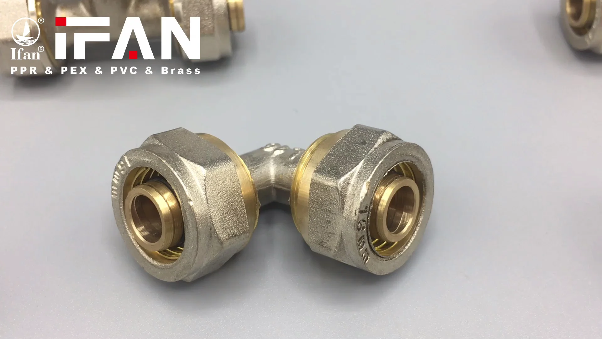 Pex Pipe China Products Manufacturers 16mm 20mm Pex Fitting Brass Elbow