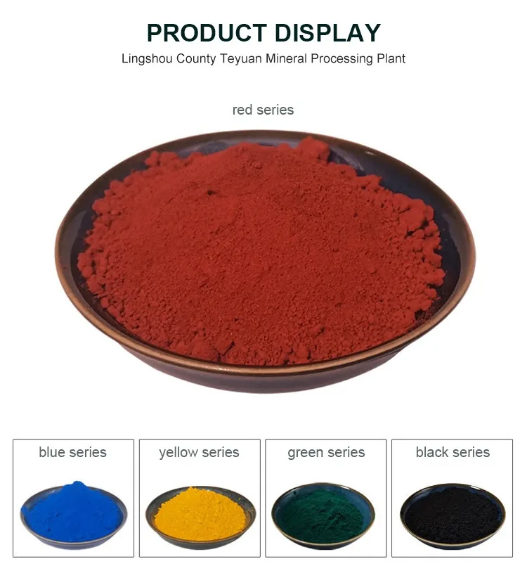 Pc Color Brick Concrete Iron Oxide Pigment Fast High Temperature Iron ...