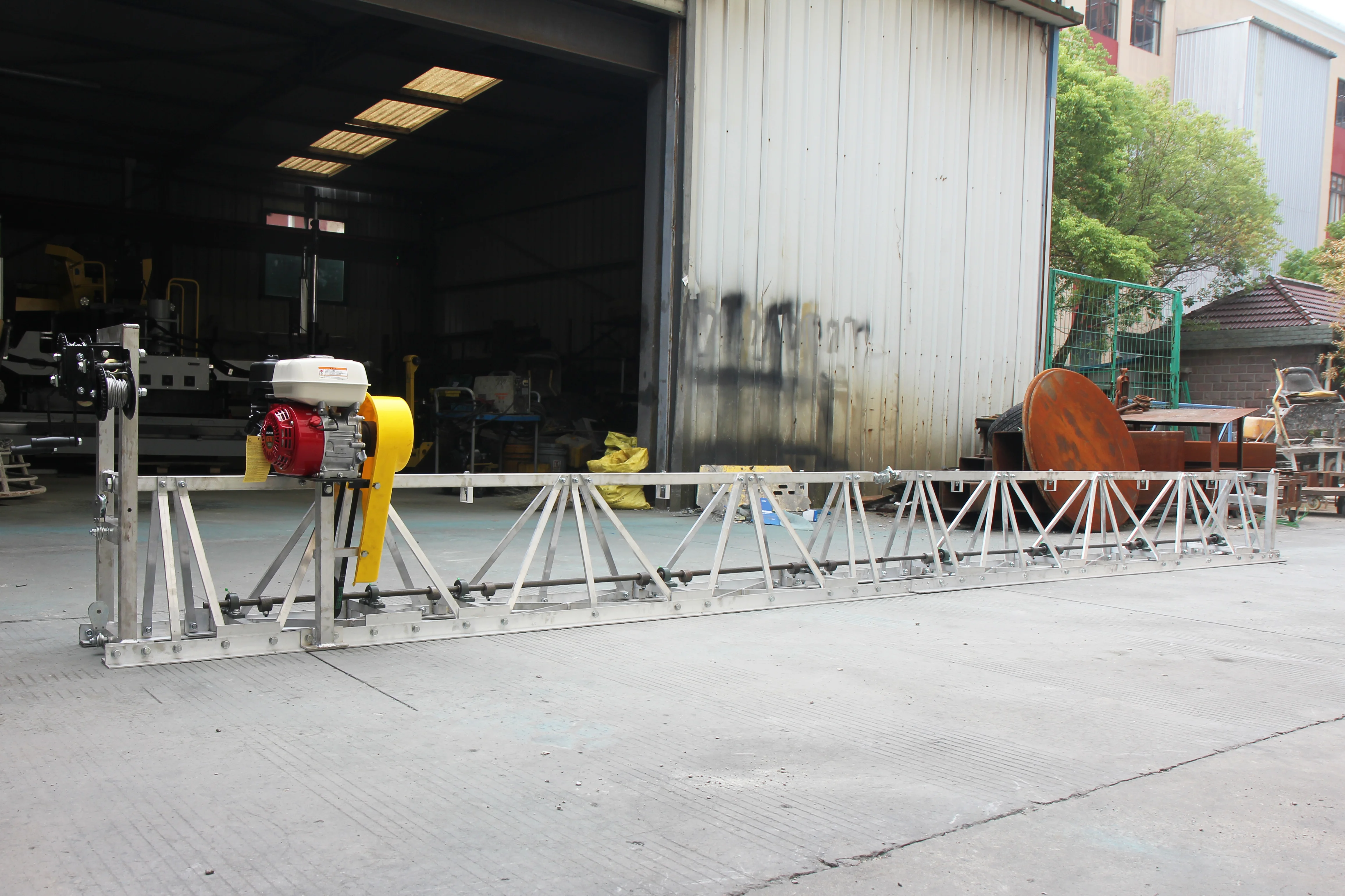 Truss Leveler Good Performance Frame Type Vibrating Concrete Screed Truss Screed ...