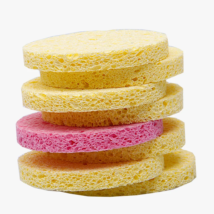 Oem Facial Cellulose Sponges For Facial Cleansing