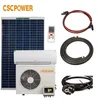 portable 100% dc solar powered air conditioner split systems