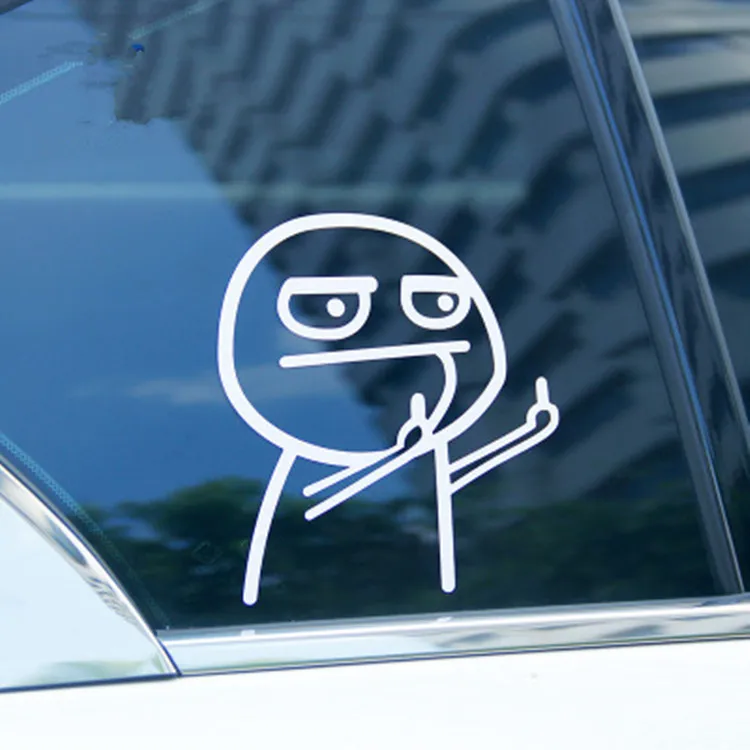 cartoon character car decals