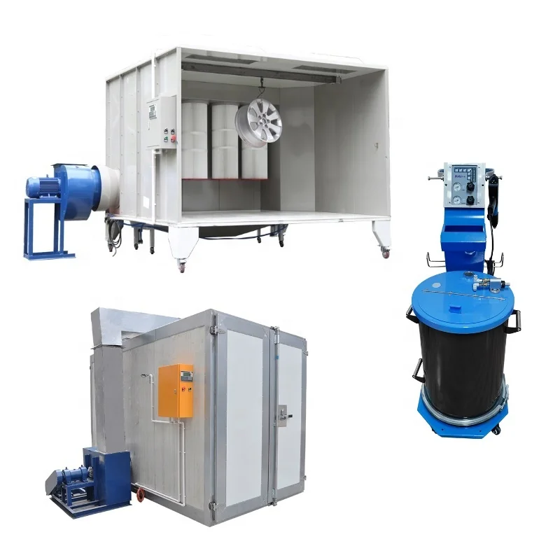 Electrostatic Manual Powder Coating Complete System Plant Buy Powder
