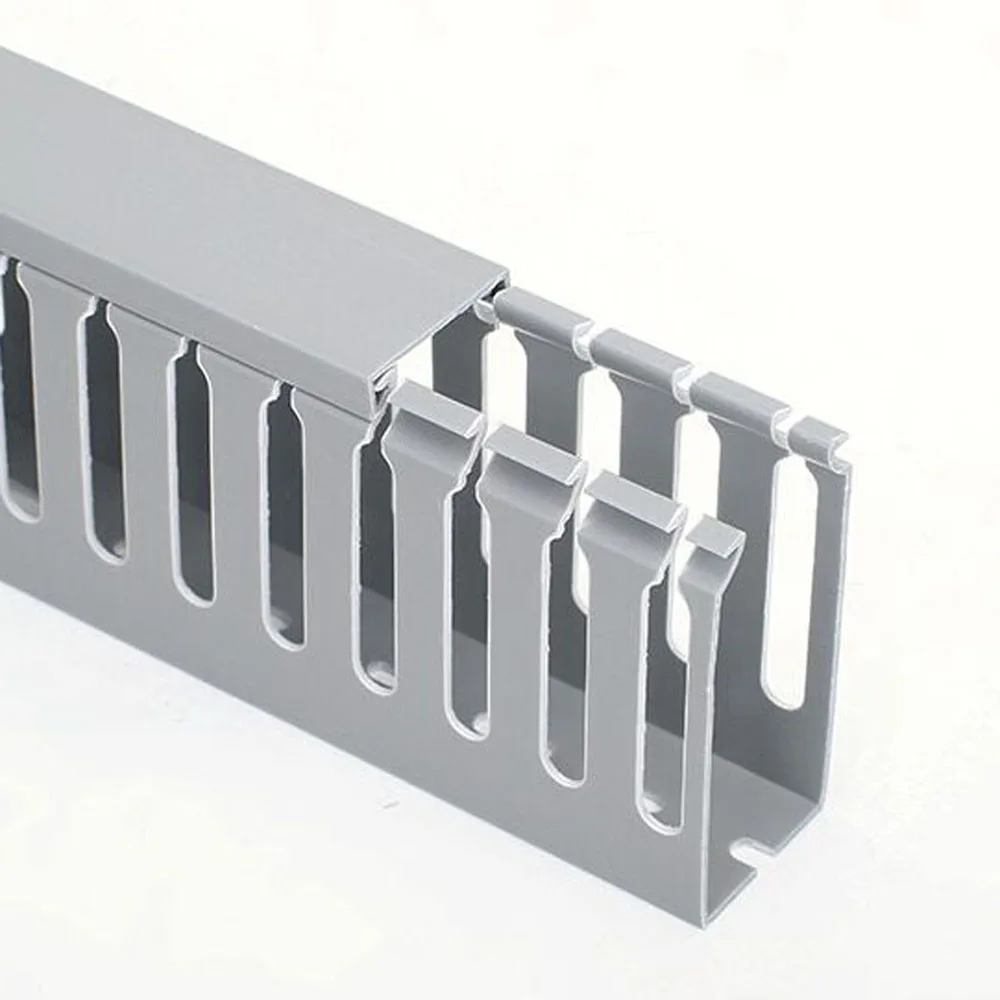 Pvc Wiring Cable Ducts Plastic Electrical Cable Tray Decorative Pvc