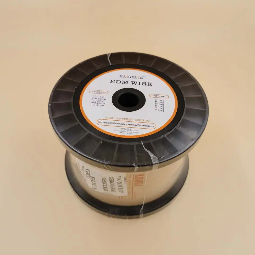 Cuzn37 Brass Wire 0.25mm 0.2mm 0.15mm 0.1mm Zinc Coated Edm Cutting