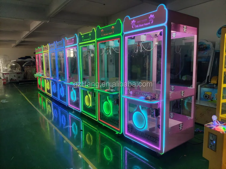led claw machine
