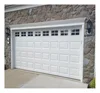 ribbed square shape panel automatic overhead sectional garage door
