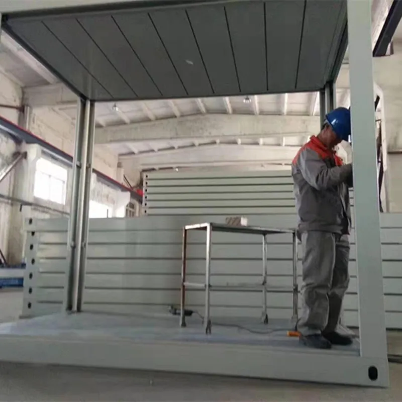 Removable Light Steel Frame Prefabricated House Fast Assembly Sandwich Panel/ Container House / Home / Villa/ Dormitory/ Bar