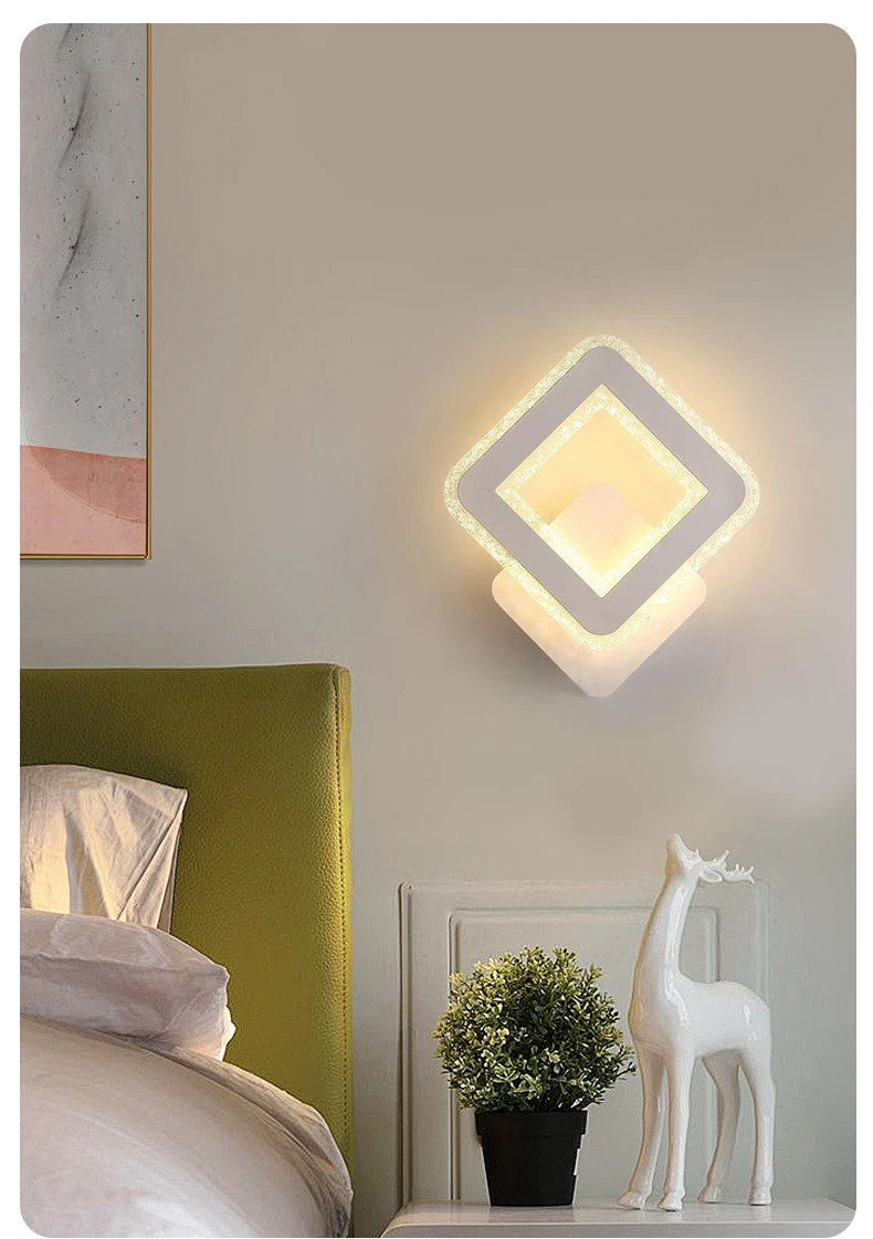 product led iron warm white high cri 90 modern minimalist butterfly design wall lamp for bedroom bedside staircase nordic tv background-1