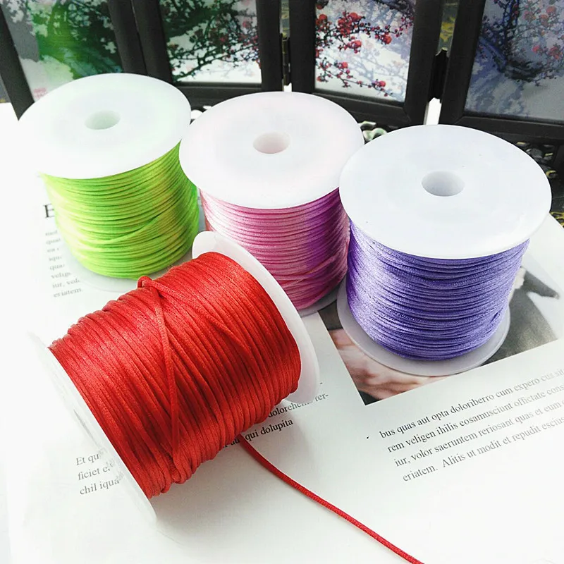 Diy Handmade Chinese Knot Line Knitting Bracelet Bracelet Red Cord