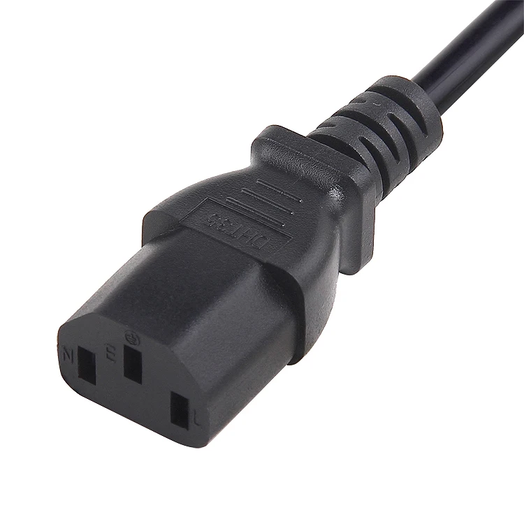 Heng-well SASO Approval  3 Plug Power Cable  For Computer Laptop 13A 220V Saudi Arabia Power Cord