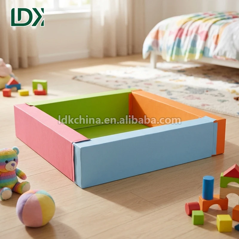 LDK Small Gymnastics Square Pool Kids Training Pit for Kindergarten and Early Education Sports
