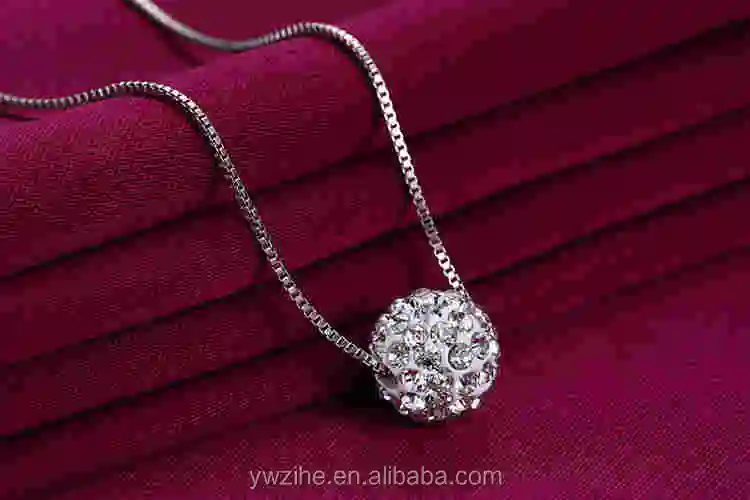 Shambhala Ball Necklaces for Women 