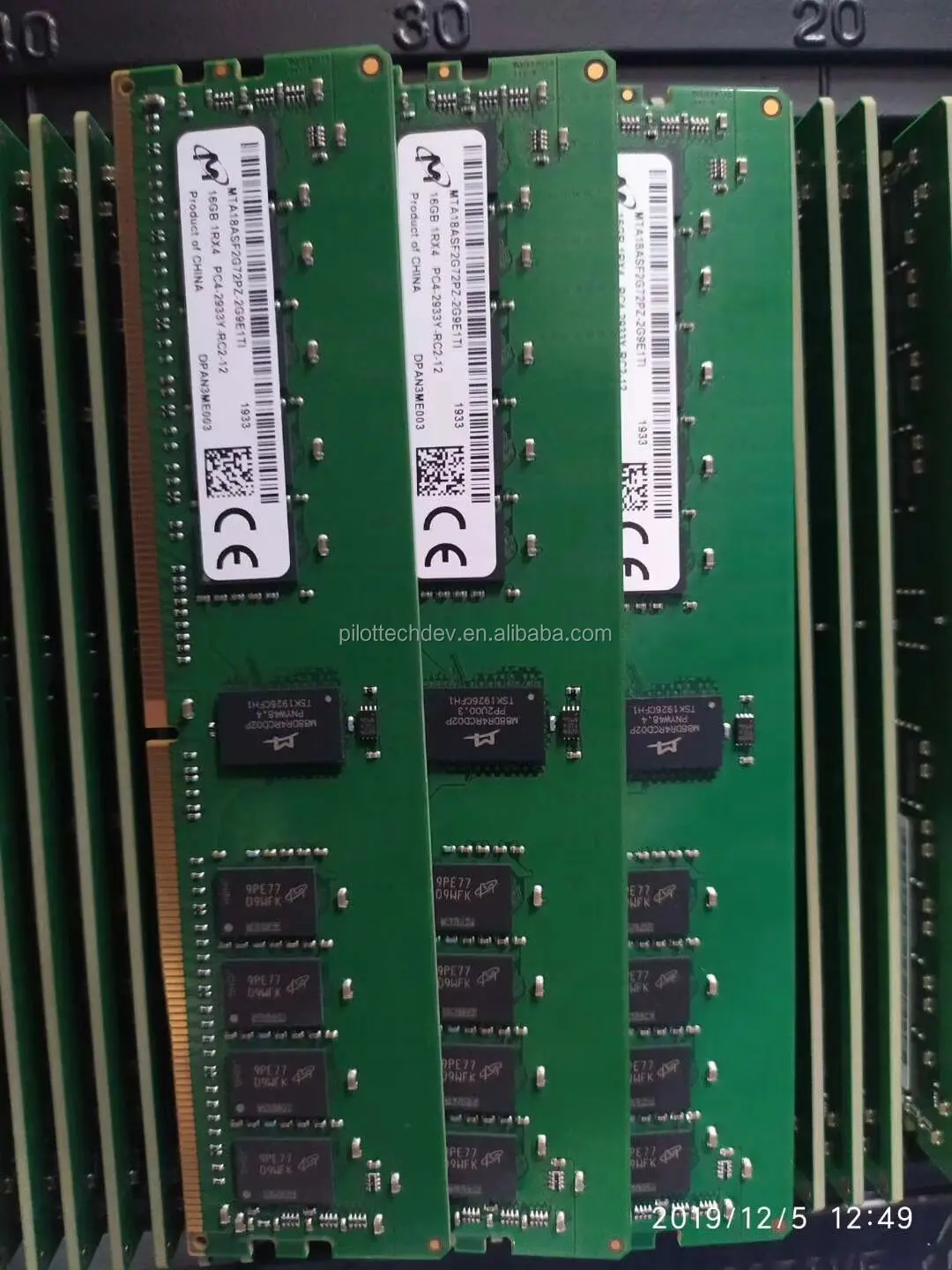 MICRON MTA18ASF2G72PZ-2G9E1TI 16GB PC4-2933Y-RC2-12 Memory