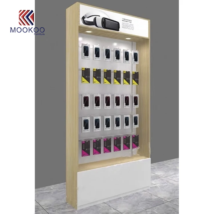 Cell Phone Display Furniture Accessories Showcase For Retail