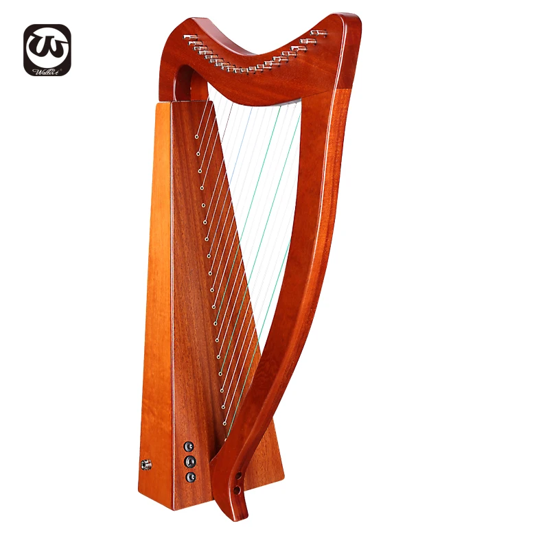 High Quality Good Sound Harp Strings Wholesale,Mini 19 String Lyre Harp