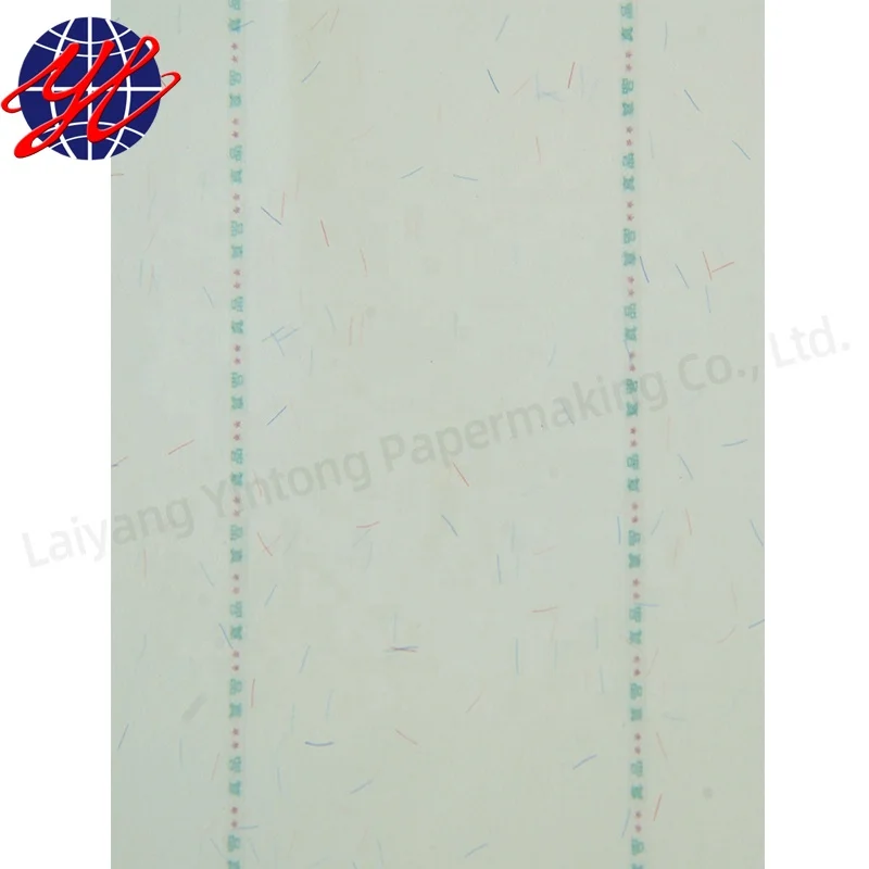 Bond Paper Open Windowed Security Thread Safety Wire Paper thread