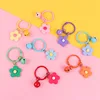 New Arrivals Korean Style Fashion Colourful Flower Keychain