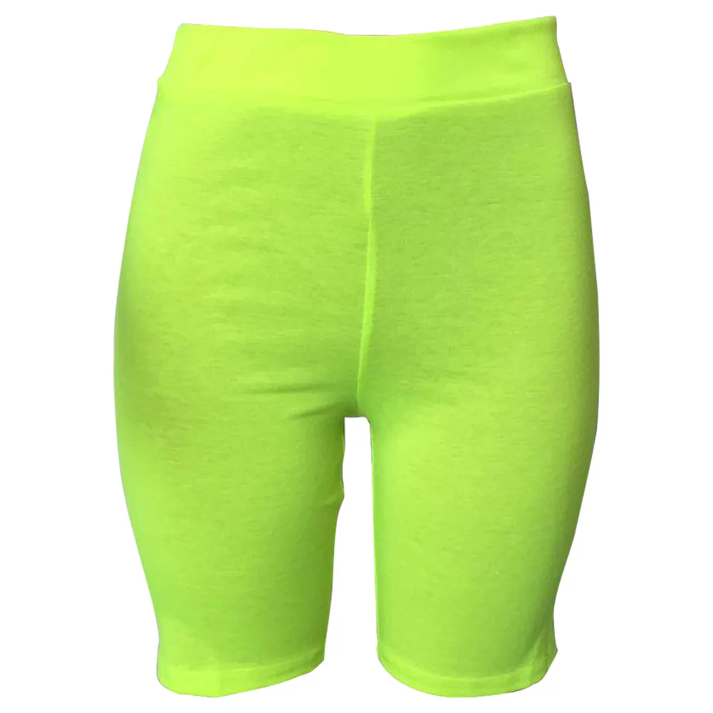 Ecoparty Two Piece Set Fluorescent Green Top Shorts Suit Sexy ...