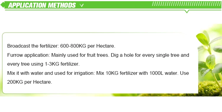 shiny granular fertilizer