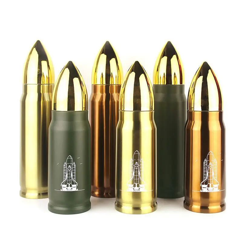 Bullet Vacuum Bottle, Stainless Steel Thermos