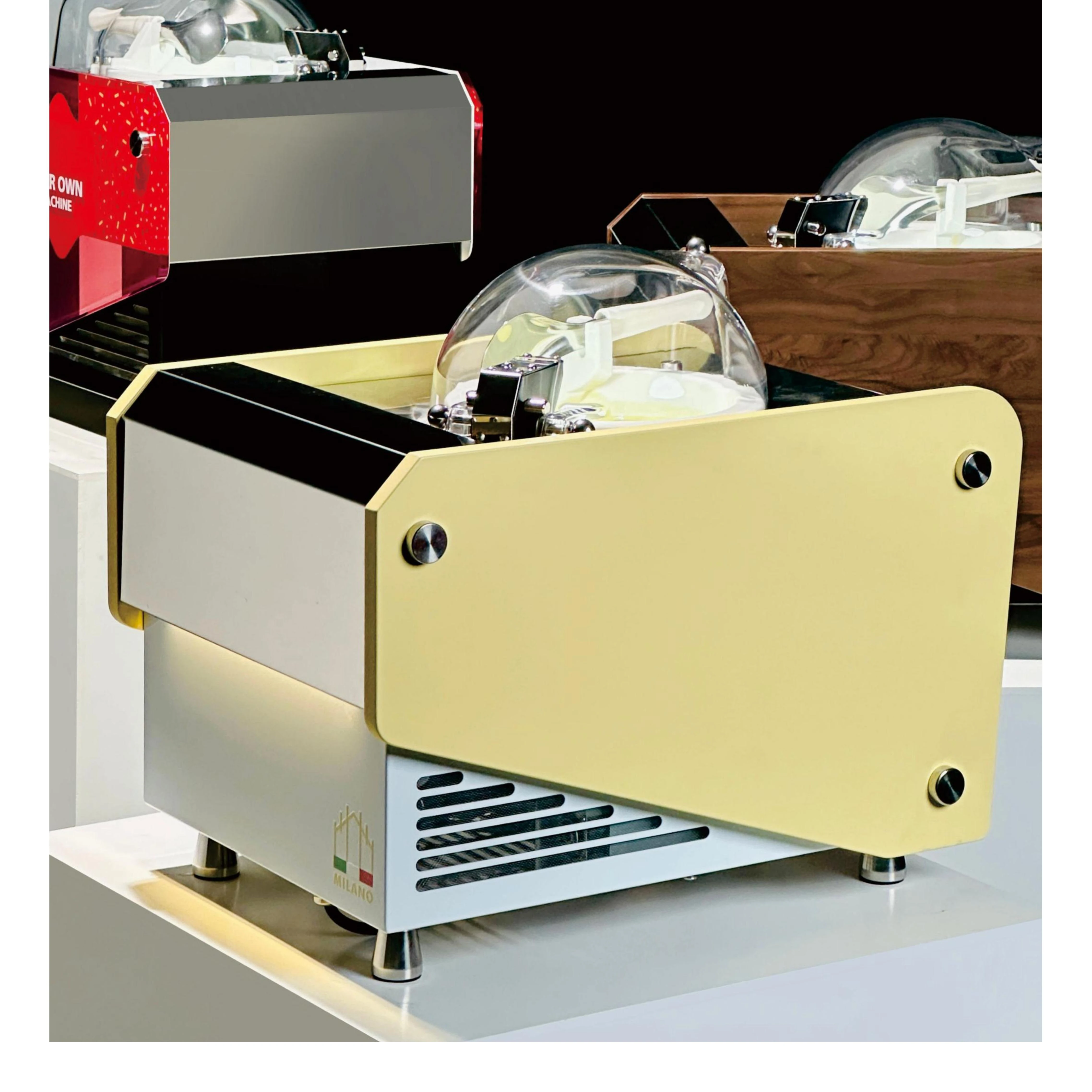 Milkyページ MILES GALAXY PRO MILANO V1 - Efficient Ice Cream Maker