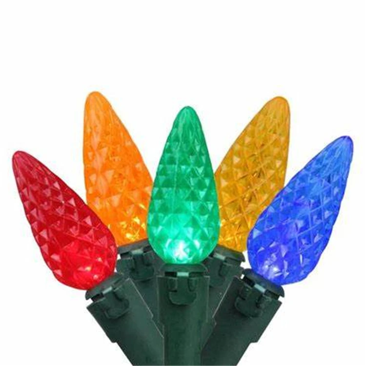25 Ct 50 Count 100 150 200 C6 Led Christmas Light Strawberry Decorative