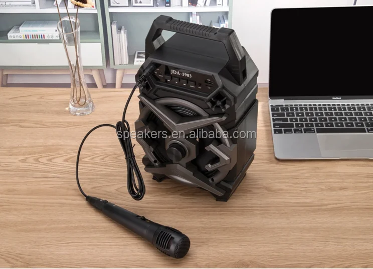 6.5 inch Rod speakers with microphone and controller with portable waterproof bluetooth speaker - ANKUX.COM