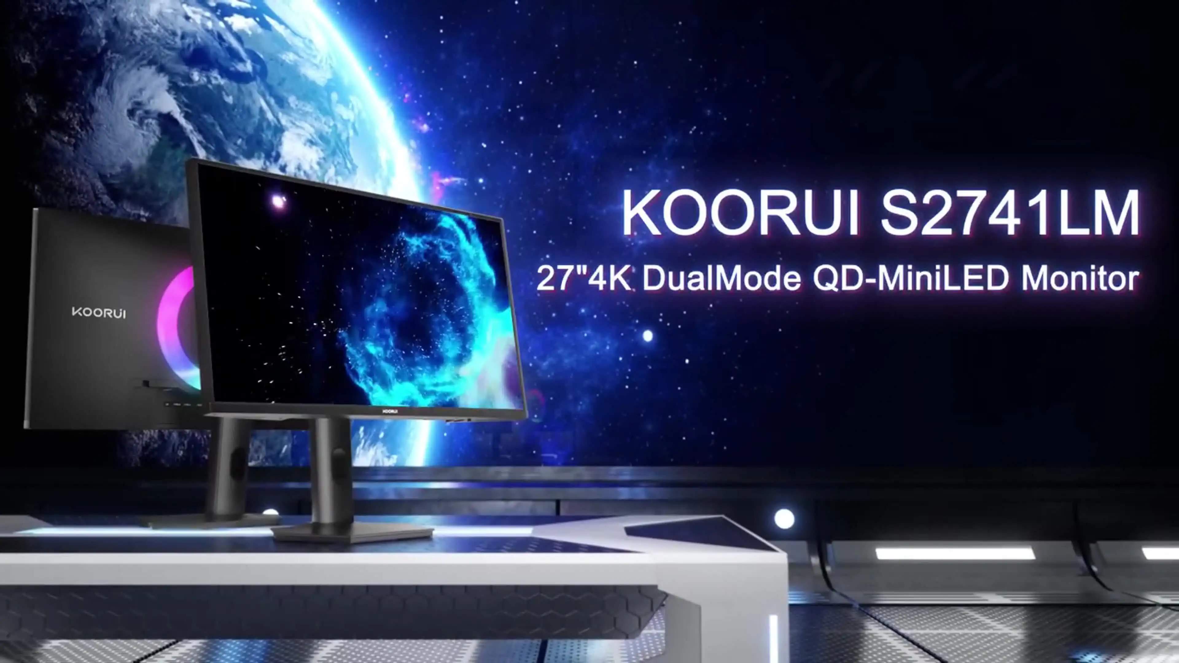 KOORUI S2741LM 27-Inch 4K UHD Gaming Monitor - 160Hz Refresh Rate