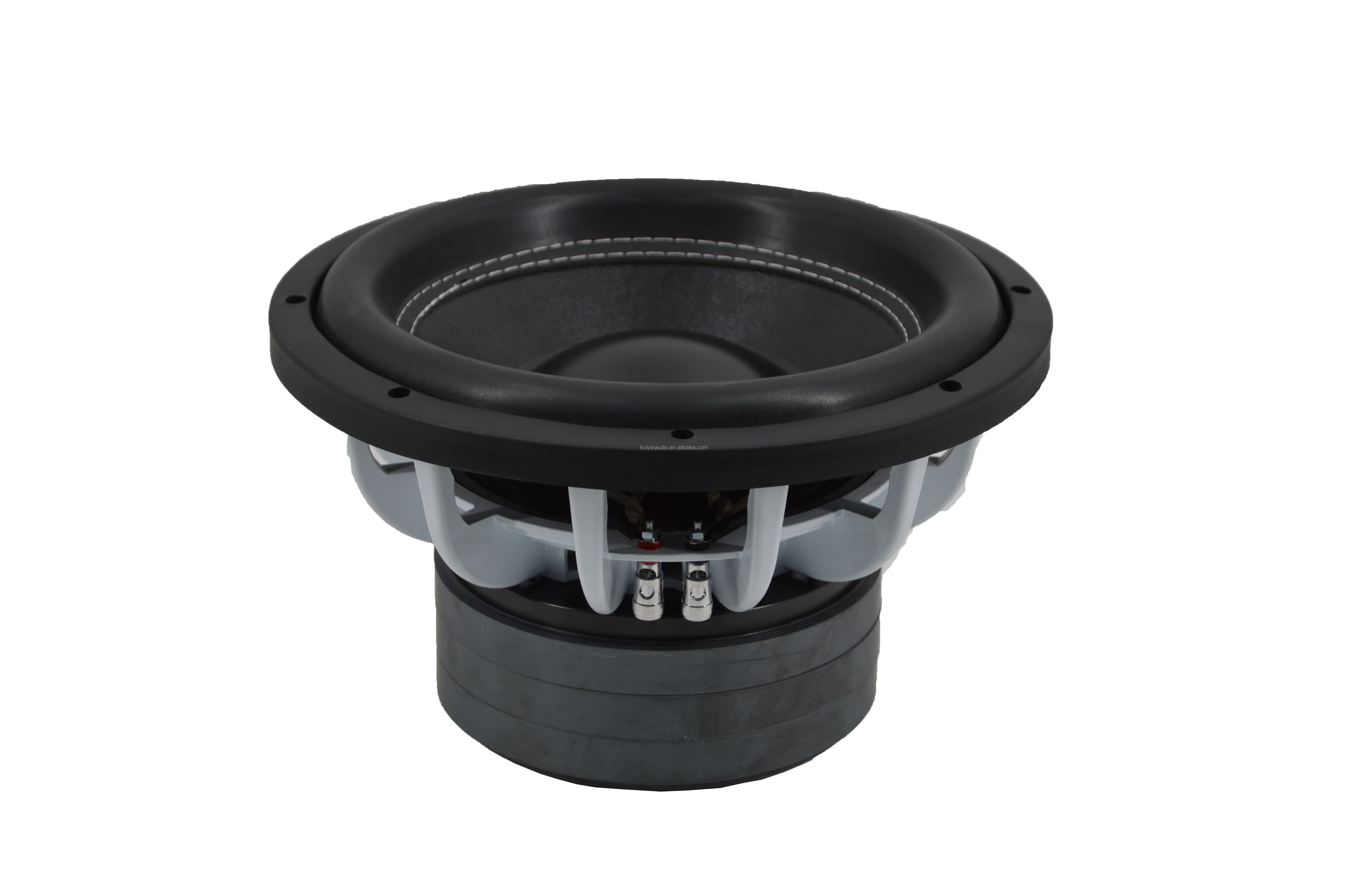 product 12 inch dual coil car subwoofer speaker 1000wrms 12v dc carbon paper cone with aluminium frame 2000wrms car audio subwoofer-5
