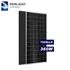Perlight High efficiency price per watt 360w solar panel with TUV INMETRO CEC MCS certificate