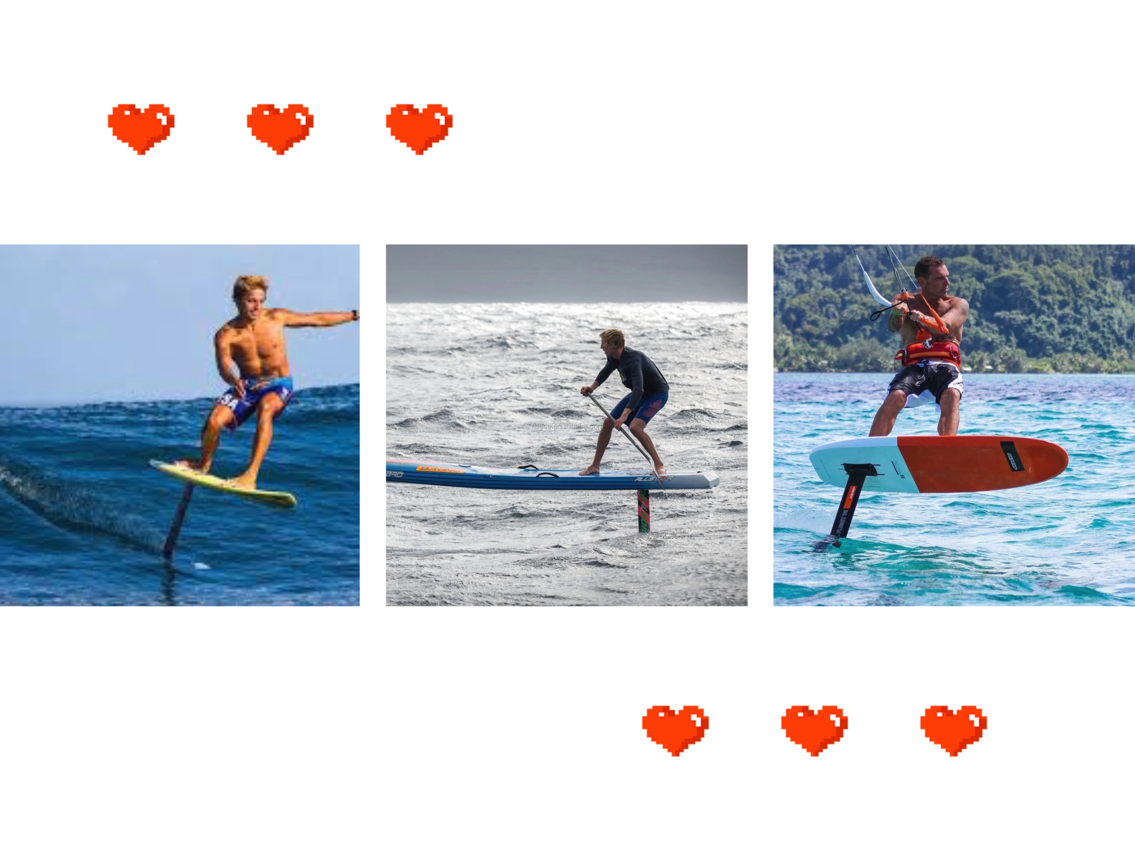 Oem Design Pvc Kite Foil Board Surfboard Kite Board Kite Surfing Board