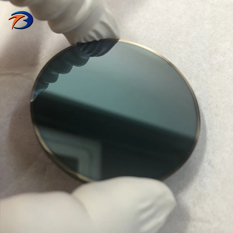 Optical ge window IR infrared germanium window DLC AR coating Ge wafer crystal 8-14um