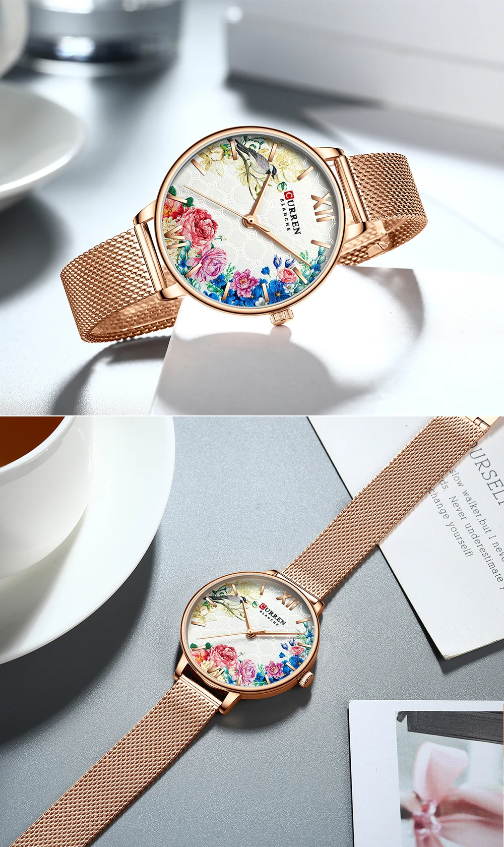 reloj curren mujer