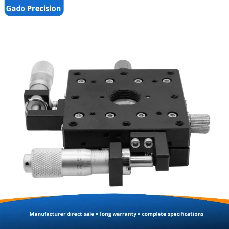 rb aluminum alloy engine ultra thin manual displacement sliding table small-15