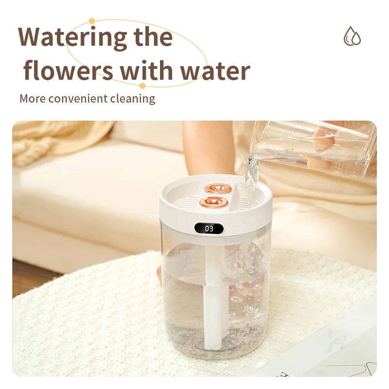 Gadgetoo Desktop Mini Dual Spray Humidifier Usb Small Household Atomizer Office Bedroom Fog Volume Air Humidifier H8 Water Noise Diffuser Gadgetoo Desktop Mini Dual Spray Humidifier Usb Small Household Atomizer Office Bedroom Fog Volume Air Humidifier H8 Water Noise Diffuser