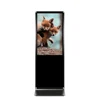 43inch slim design indoor standing lcd digital signage preinstalled CMS program