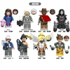 Single Sale Building Blocks Figures D.Va Reinhardt Toys For Children X0230