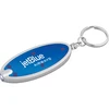 Promotional Oval key-light Keychain Flashlight