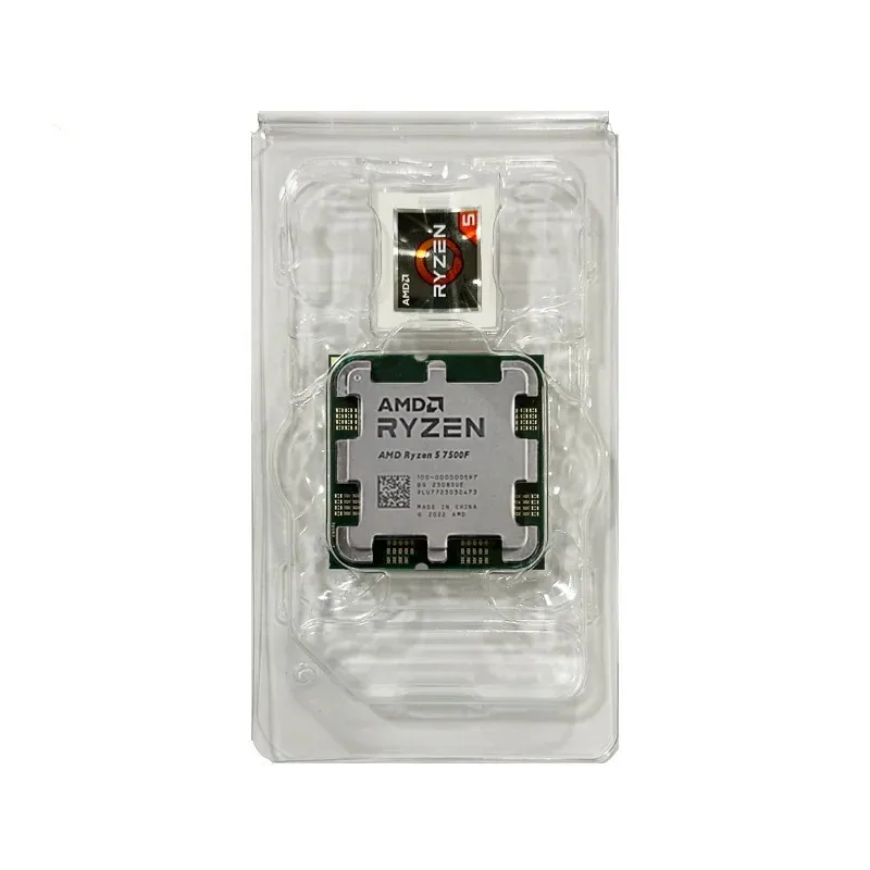 New AMD Ryzen 5 7500F 3.7GHz 6-Core CPU, 32MB L3 Cache, Socket AM5