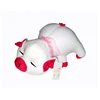 Factory wholesale christmas cushion custom plush toy microbead pillow pig