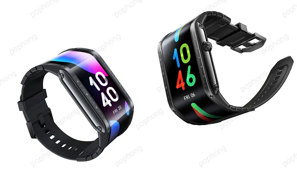 Chinese version New Original Nubia Smart Watch Cell phone foldable flexible  display 4.01inch OLED Smartband e-sim function| Alibaba.com