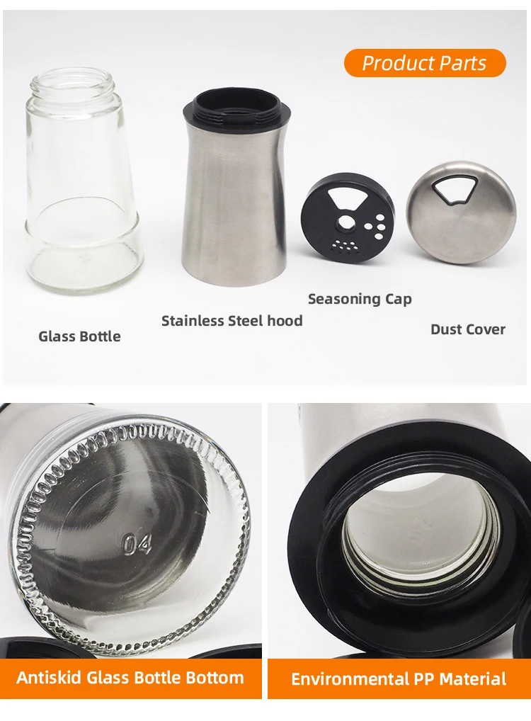 spice jar stainless steel